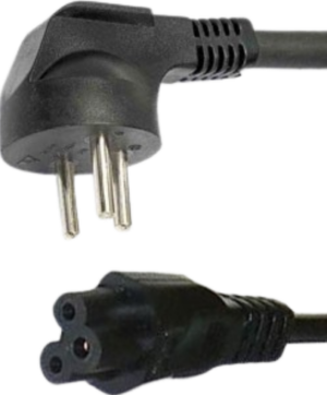 כבל כוח מיקי מאוס תיקני למחשב נייד באורך 3 מטר