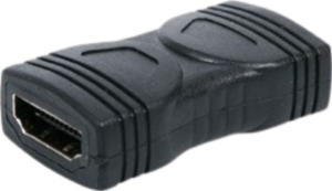 מתאם HDMI נקבה ל- HDMI נקבה מוזהב