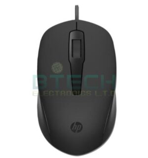עכבר חוטי אופטי שחור HP 150 1600DPI