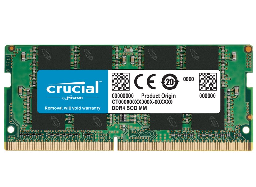 זיכרון למחשב נייד Crucial 16GB DDR4 3200Mhz CL22