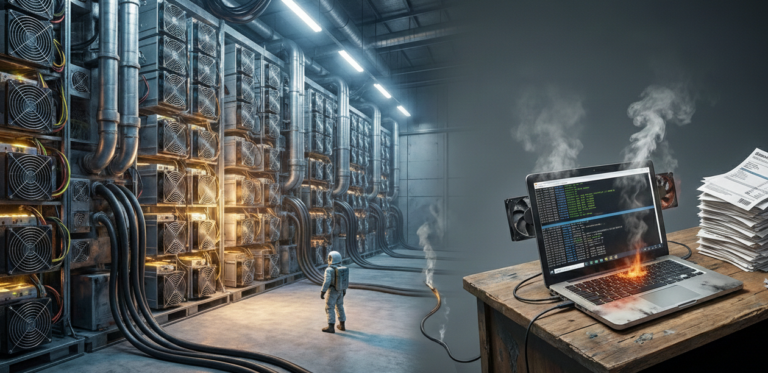 האם אפשר לכרות ביטקוין ממחשב נייד רגיל?