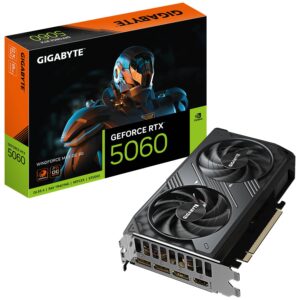 כרטיס מסך Gigabyte NVIDIA GeForce RTX 5060 8GB WF2 MAX OC