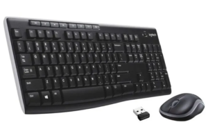סט מקלדת עכבר אלחוטי Logitech MK270