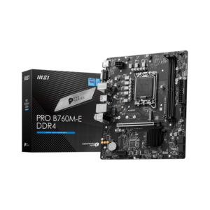 לוח אם אינטל MSI PRO B760M-E DDR5 LGA1700 HDMI VGA