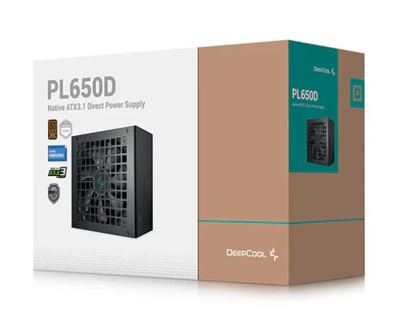 ספק כוח למחשב נייח Deep Cool PL650D 650W 80+ Bronze