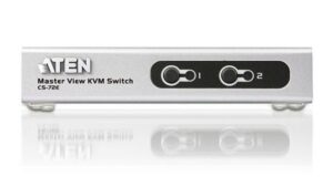 קופסא KVM ל-2 מחשבים Aten CS72E PS/2 VGA