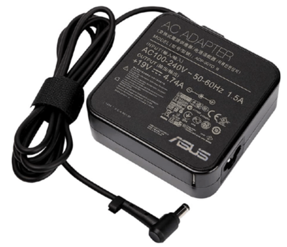 מטען מקורי למחשב נייד Asus 90W 5.5X2.5mm