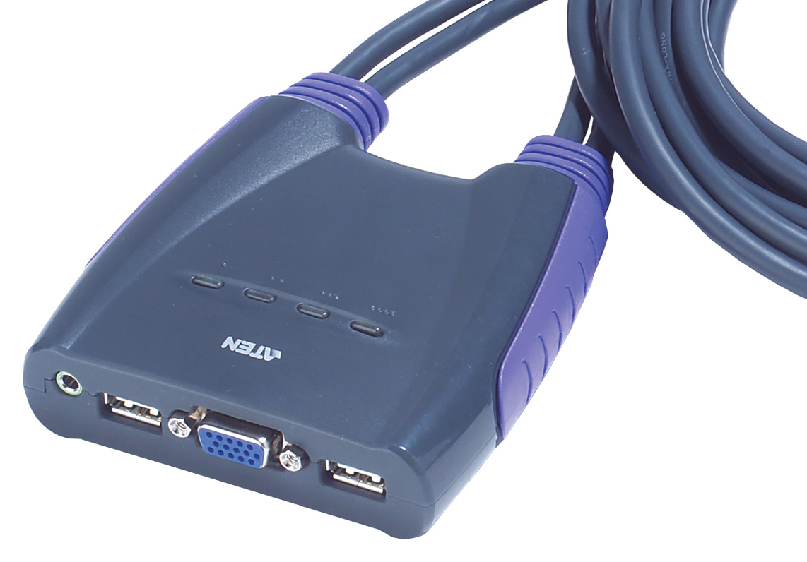 כבל KVM ל-4 מחשבים Aten CS64US VGA/USB – תמונה 5