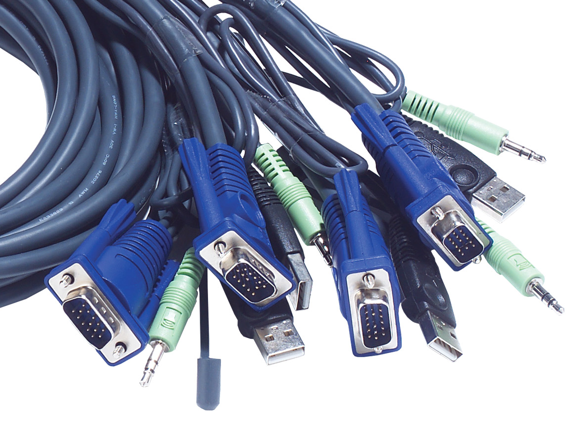 כבל KVM ל-4 מחשבים Aten CS64US VGA/USB – תמונה 9