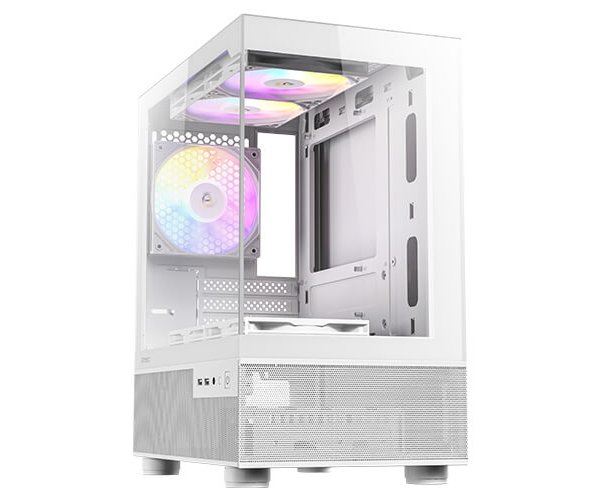 מארז Antec RGB ELITE White Mini-Tower – תמונה 3