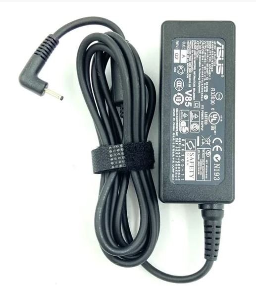 מטען מקורי למחשב נייד מטען Asus 40W 2.5X0.7mm – תמונה 2