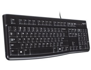 מקלדת חוטית Logitech K120