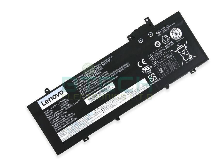 סוללה מקורית למחשב נייד Lenovo ThinkPad T480S 57Wh – תמונה 2
