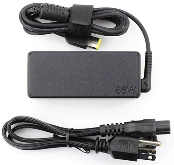 מטען מקורי למחשב נייד Lenovo 65W Square – תמונה 2