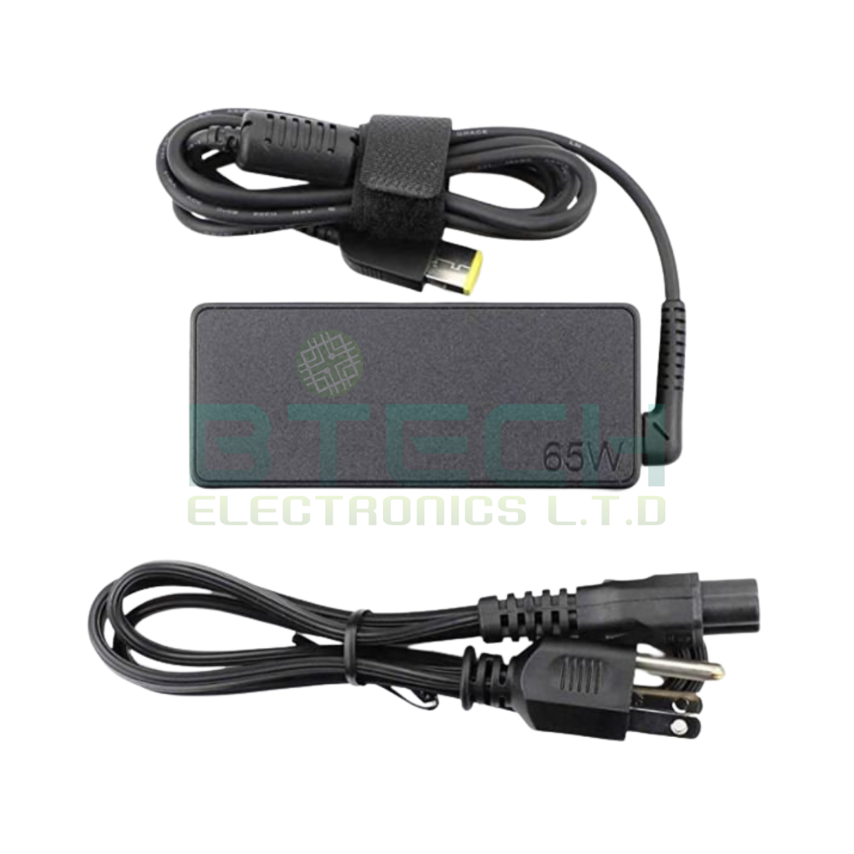 מטען מקורי למחשב נייד Lenovo 65W Square