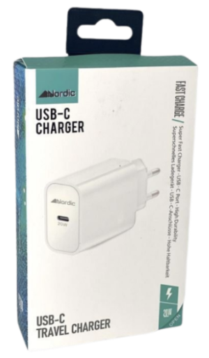 מטען ראש מטען בית מהיר PD 20W Nordic