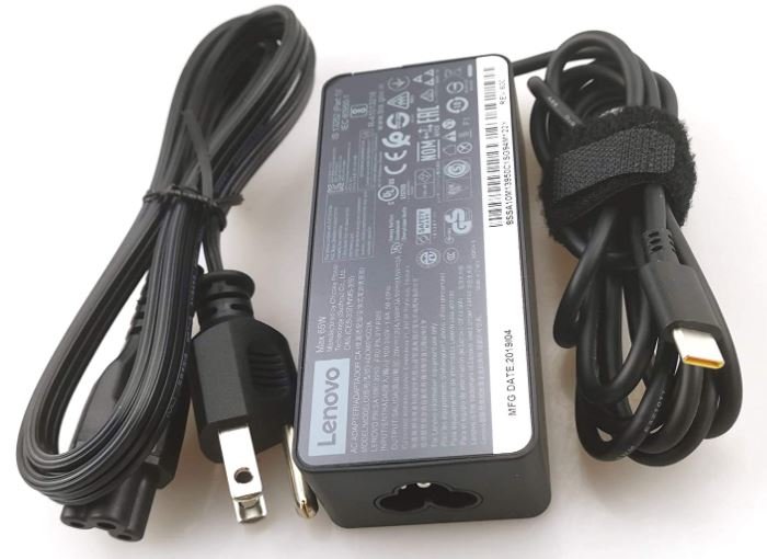 מטען מקורי למחשב נייד Lenovo 65W Type-C – תמונה 4