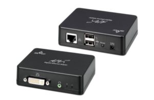 מרחיב תצוגה על גבי רשת DVI/USB/RJ-45