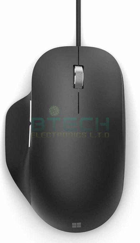 עכבר חוטי אופטי שחור Microsoft RJG-00007 1000DPI – תמונה 3