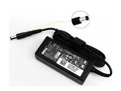 מטען מקורי למחשב נייד Dell 65W 7.4X5.0mm PA-21 משושה – תמונה 3