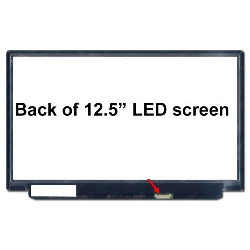 מסך למחשב נייד "12.5 LED SLIM 30 PIN IPS HD 1366X768