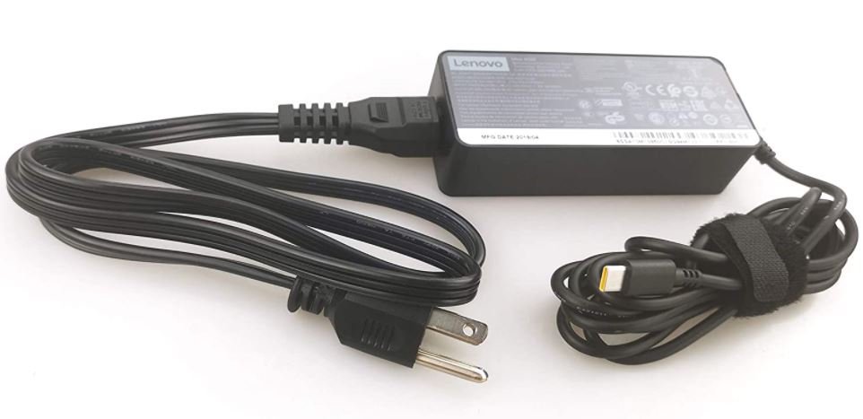 מטען מקורי למחשב נייד Lenovo 65W Type-C – תמונה 2