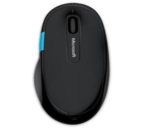 עכבר בלוטוס אלחוטי אופטי שחור Microsoft Sculpt Comfort