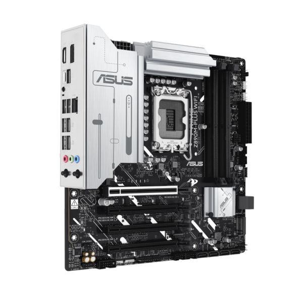 לוח אם אינטל Asus PRIME Z890M-PLUS DDR5 LGA1851 HDMI DP – תמונה 3