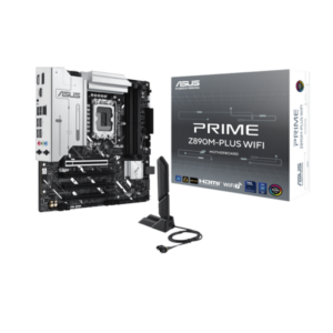 לוח אם אינטל Asus PRIME Z890M-PLUS DDR5 LGA1851 HDMI DP