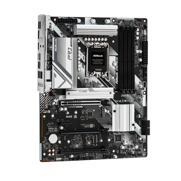 לוח אם אינטל AsRock B760 Pro RS DDR5 LGA1700 HDMI DP – תמונה 3