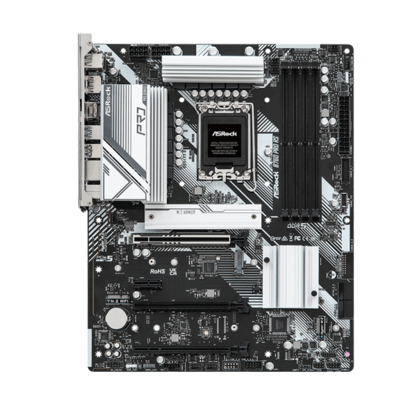 לוח אם אינטל AsRock B760 Pro RS DDR5 LGA1700 HDMI DP – תמונה 2