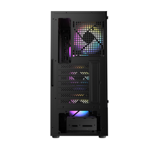 מארז Antec AX20 Elite 4xRGB Black Mid-Tower – תמונה 2