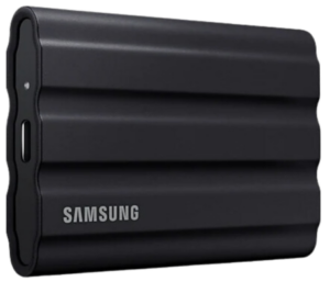 כונן קשיח חיצוני Samsung SSD T7 USB 3.2 4T Type-C 3Y צבע שחור
