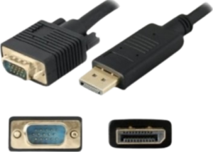 כבל DP TO VGA באורך 1.8 מטר