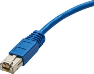 כבל רשת מגשר מסוכך CAT6 נחושת באורך 1.5 מטר כחול