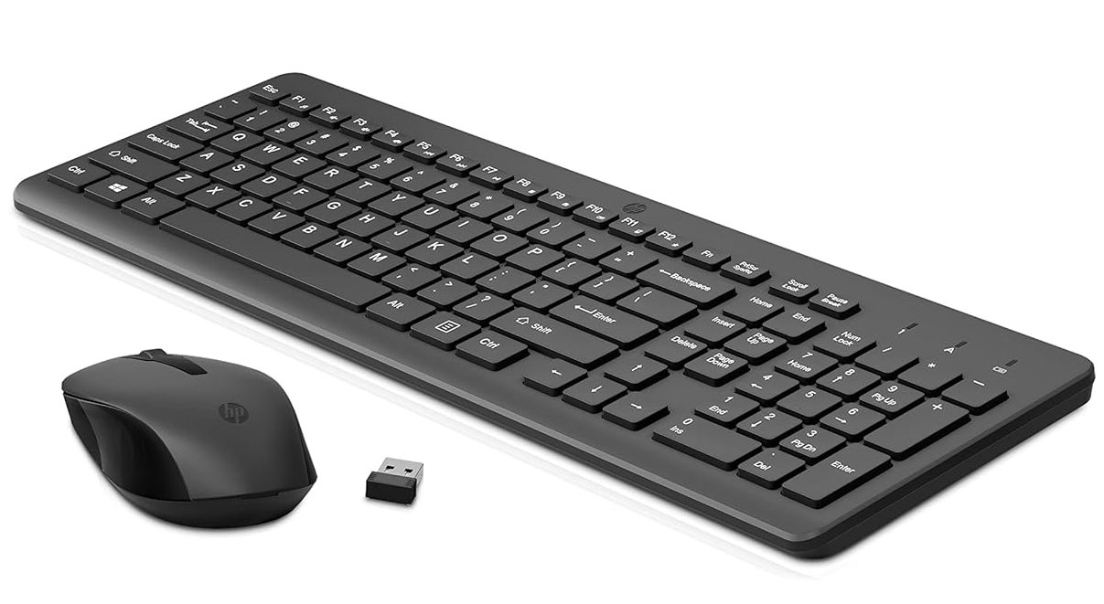 סט מקלדת ועכבר אלחוטי HP 330