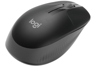 עכבר אלחוטי אופטי שחור Logitech M190