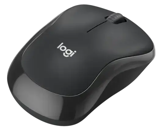 עכבר בלוטוס אלחוטי אופטי גרפיט Logitech M240 Silent