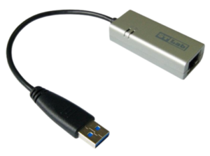 מתאם רשת STLab USB 3.0 to Ethernet Gigabit U-980 IEEE 802.3