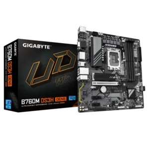 לוח אם אינטל Gigabyte B760M DS3H DDR5 HDMI DP