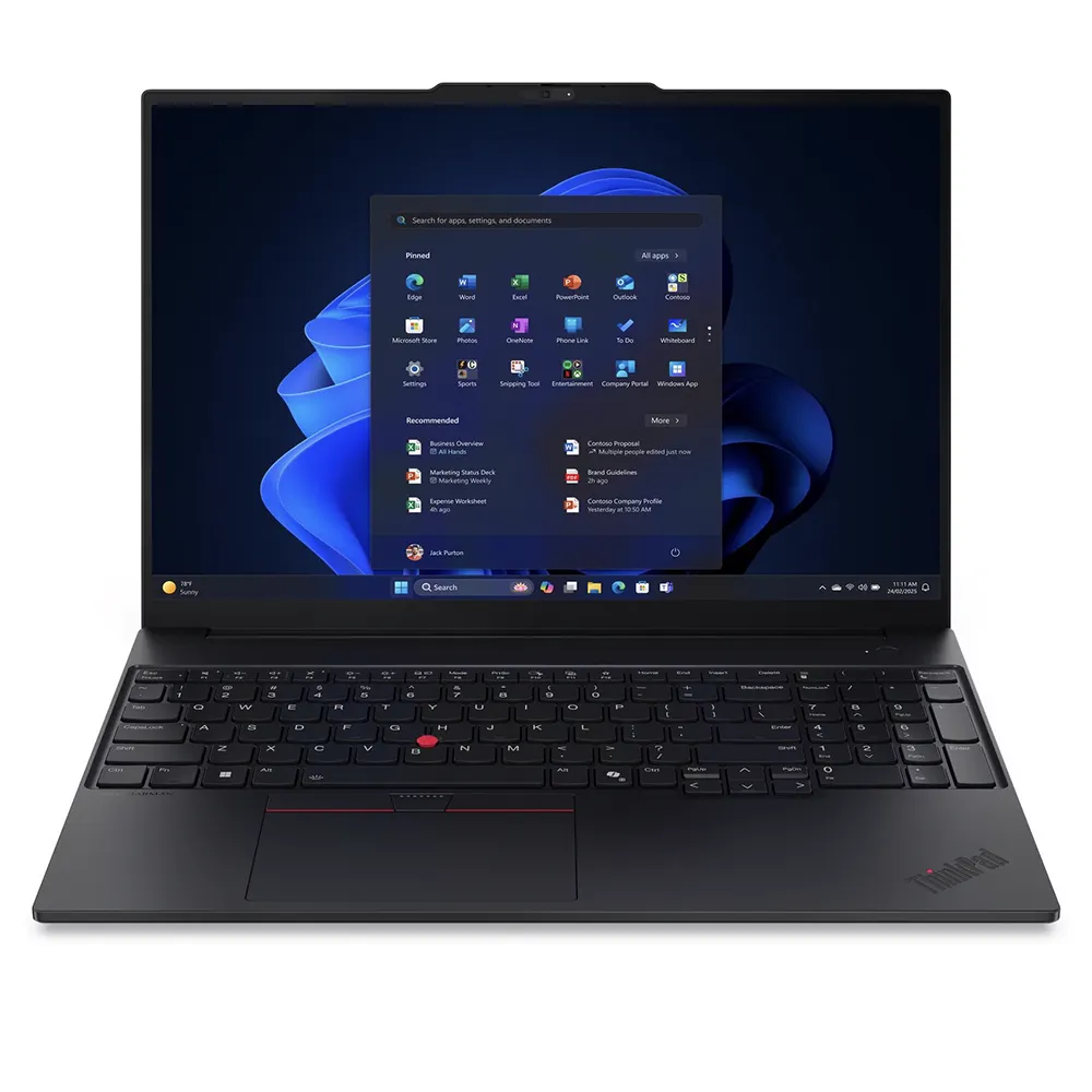 מחשב נייד Lenovo E16 UT7 225H 16GB 512GB 16 WXGA Win11P 3yr – תמונה 3
