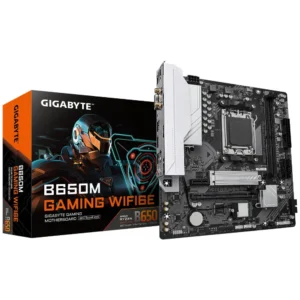 לוח אם Gigabyte B650M Gaming WiFi 6 DDR5 AM5 HDMI VGA AMD