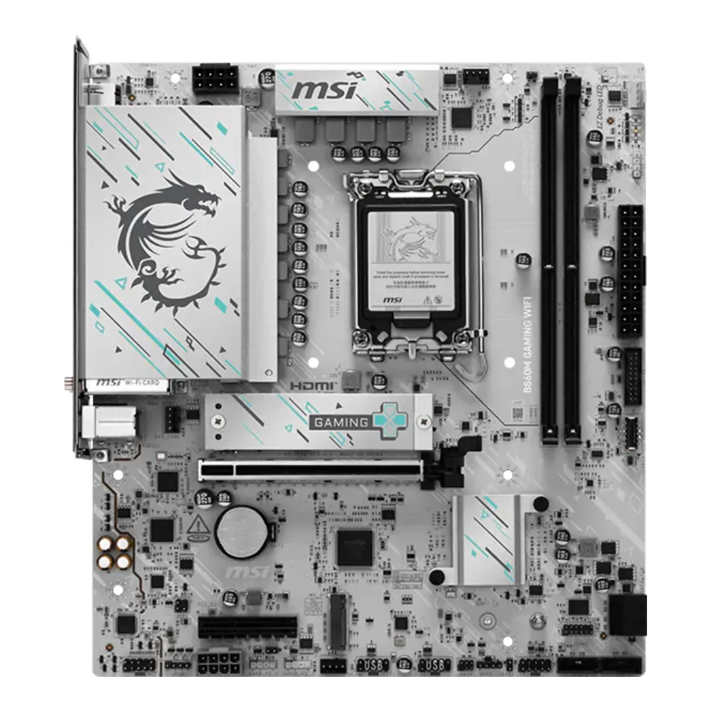 לוח אם אינטל MSI B860M Gaming Wifi DDR5 LGA1700 HDMI DP 2 לוח אם אינטל MSI B860M Gaming Wifi DDR5 LGA1700 HDMI DP – תמונה 2