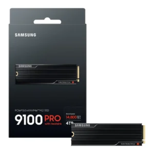 דיסק פנימי Samsung 9100 PRO 4TB w/HS NVME 14,800 SSD 5Y