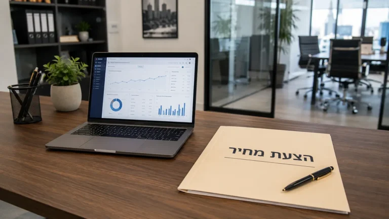 הצעת מחיר לצד ג' – בלי טירחה, בלי טעויות, ובלחיצת כפתור