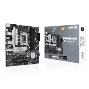 לוח אם אינטל דור 12 Asus PRIME B760M-A D4-CSM LGA1700