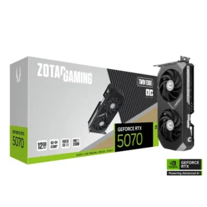 כרטיס מסך ZOTAC NVIDIA GeForce RTX 5070 OC TWIN 12GB GDDR7