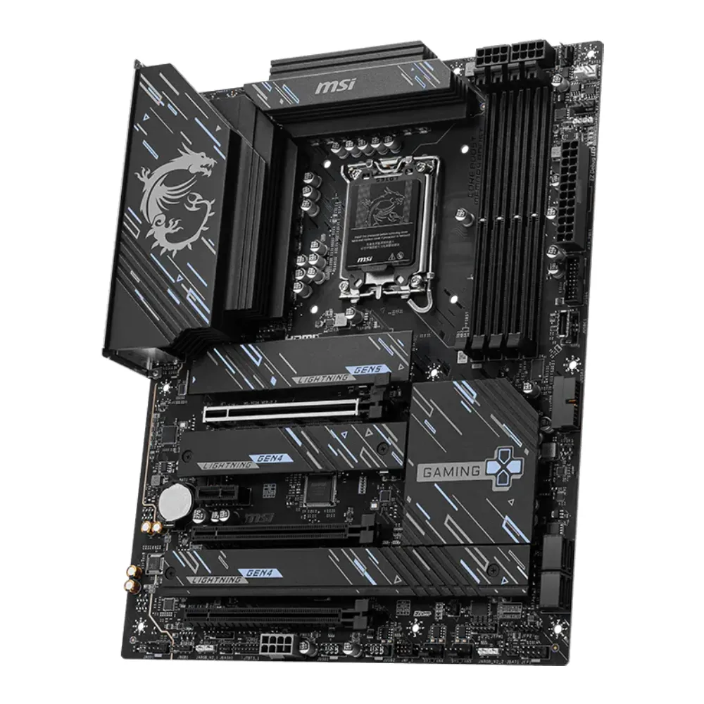 לוח אם אינטל MSI Z890 GAMING PLUS WIFI DDR5 LGA1851 TBolt 4 לוח אם אינטל MSI Z890 GAMING PLUS WIFI DDR5 LGA1851 TBolt – תמונה 4