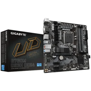 לוח אם אינטל Gigabyte B760M DS3H DDR4 Multiview x 4 LGA1700